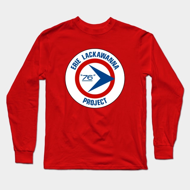 Erie Lackawanna 76 Project Long Sleeve T-Shirt by skuat